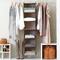 Household Essentials 6 Shelf Hanging Closet Organizer